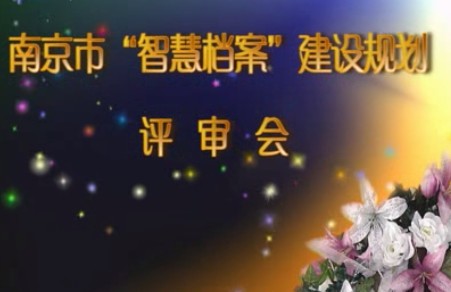 南京市“智慧檔案”建設(shè)規(guī)劃評審會(huì)